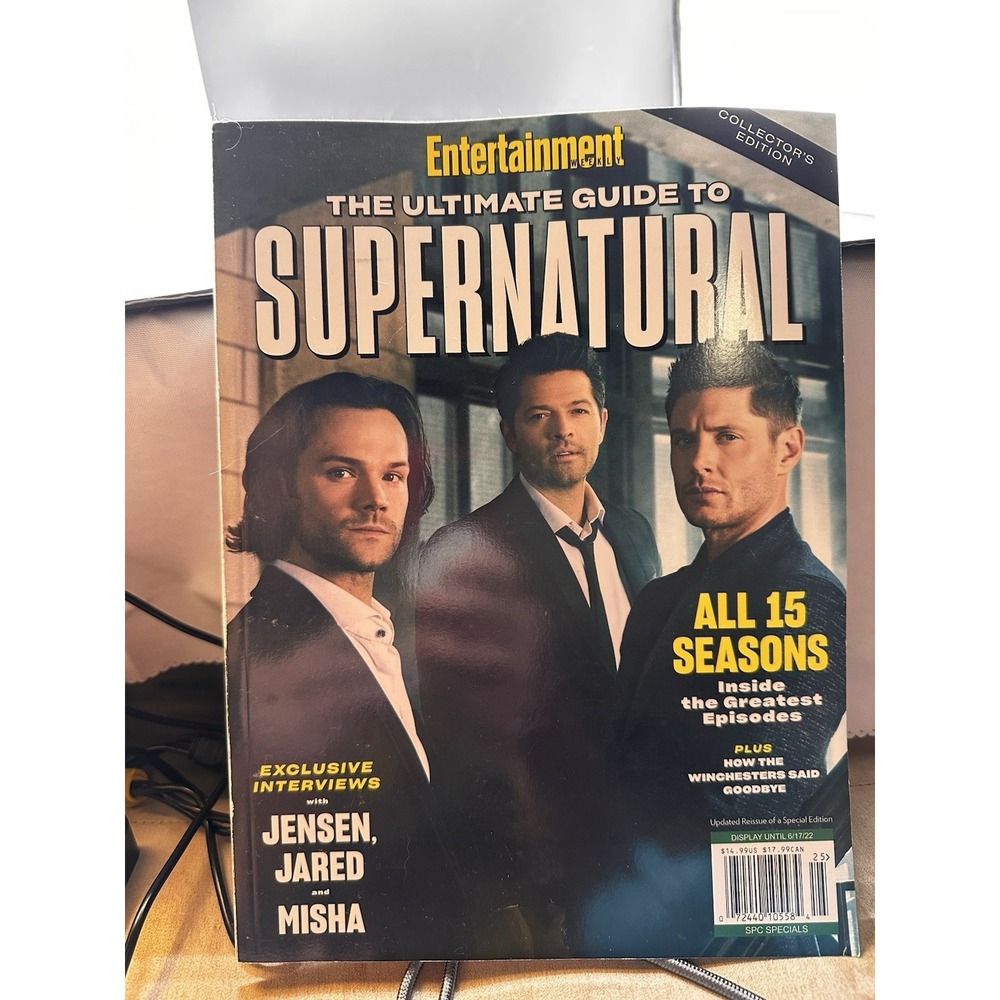 SUPERNATURAL ultimate guide ALL 15 SEASONS‎ greatest episodes JENSEN JARED MISHA